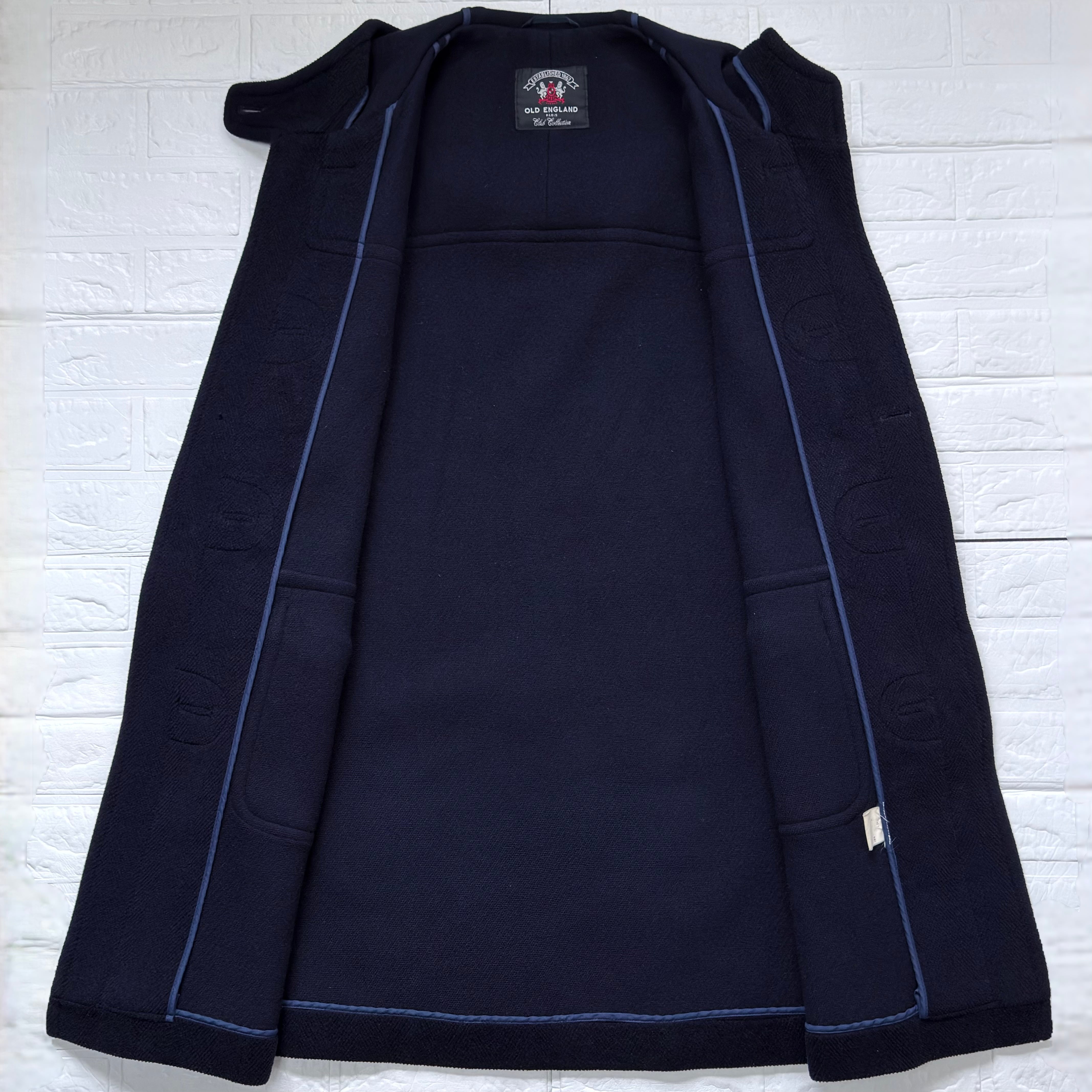 OLD ENGLAND 《women's》 80-90s イギリス製 ヘリンボーン ウール