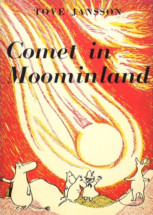 ムーミン 北欧 All Things Commerce「ムーミン谷の彗星」送料無料 フレーム 展示用フック付アートポスター 絵画 インテリア アート