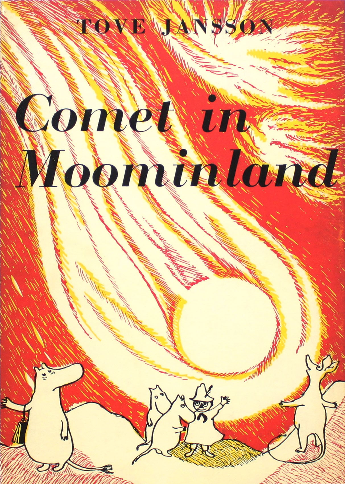 ムーミン 北欧 All Things Commerce「ムーミン谷の彗星」送料無料 フレーム 展示用フック付アートポスター 絵画 インテリア アート