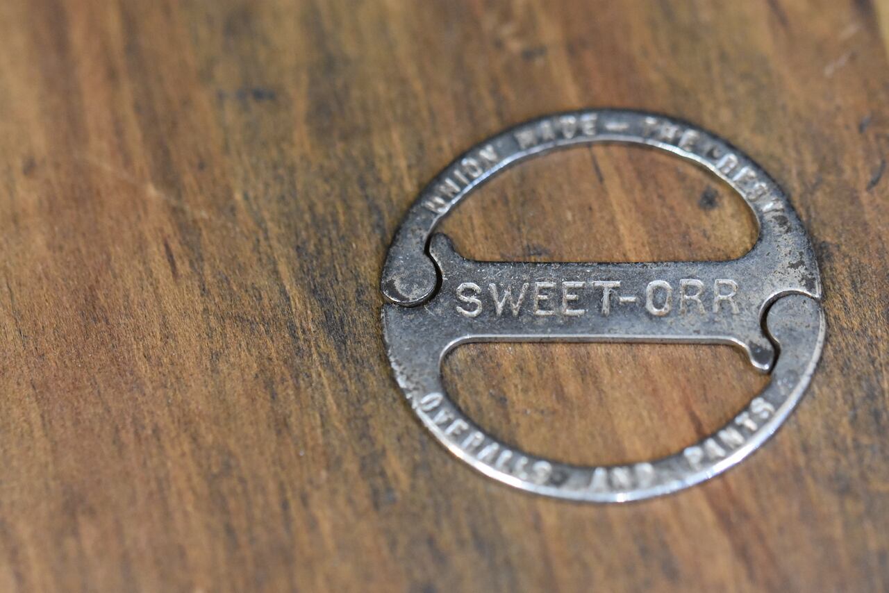 SWEET ORR スウィートオール Advertising Key Ring Vintage | Button