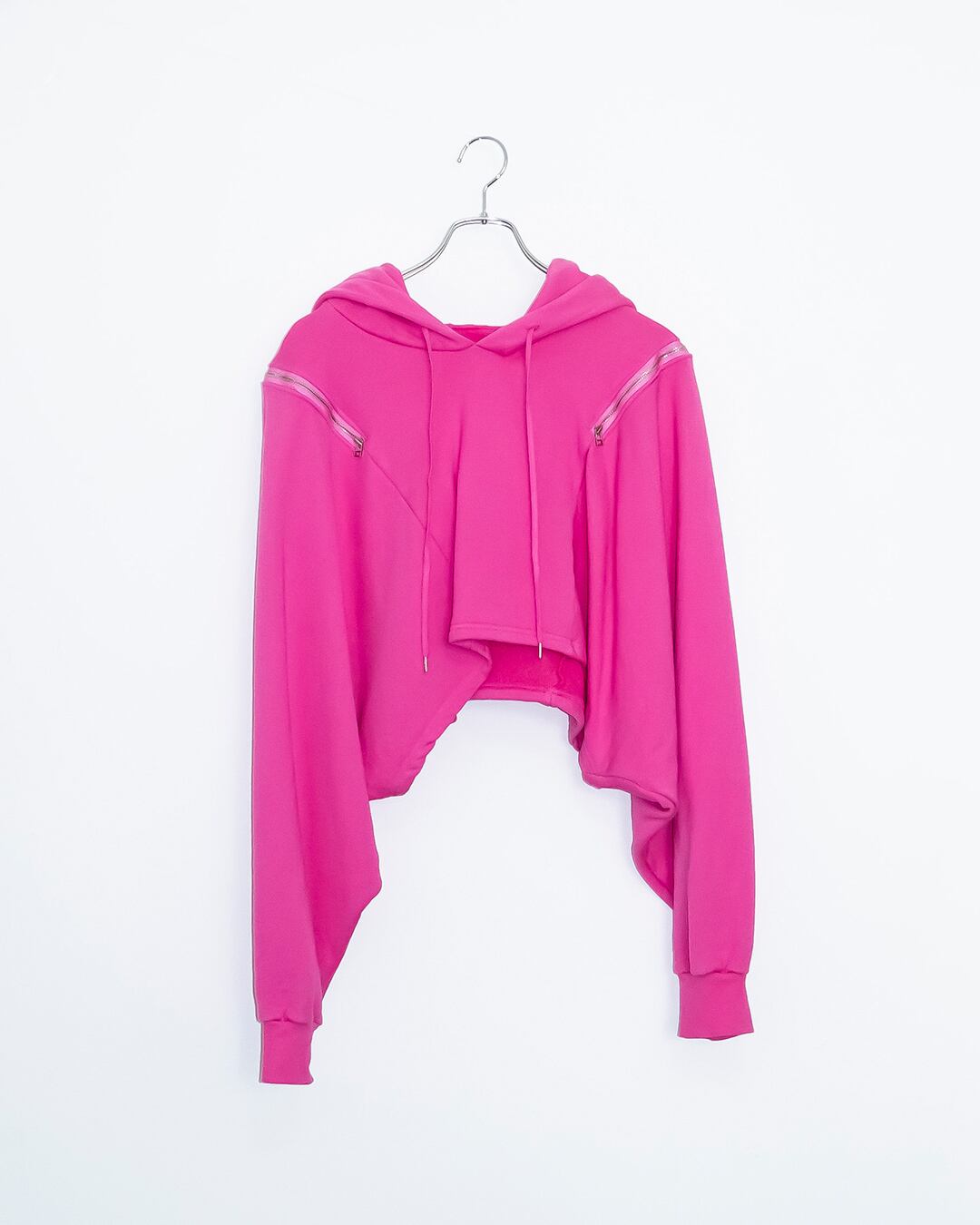 Short Sweat Hoodie (Pink)
