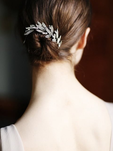 レンタル JENNIFER BEHR Arielle Chignon Wrap with Double Comb レンタル JENNIFER BEHR Arielle Chignon Wrap with Double Comb
