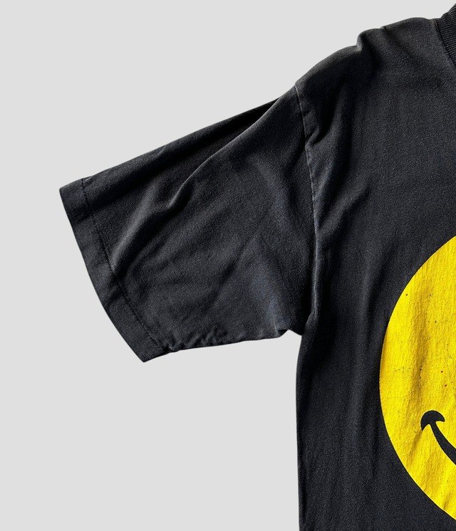 -GUN SHOT SMILE- Vintage 90s L T-shirt