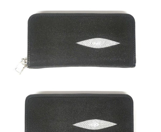 スティングレイ エイ革 長財布　