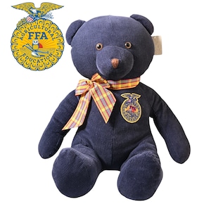 Original FFA Navy Corduroy Teddy Bear