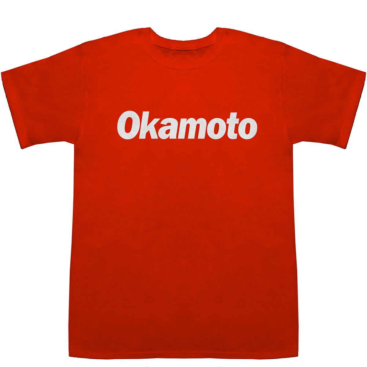 岡本 オカモト Okamoto T-shirts【Tシャツ】【ティーシャツ】【名前