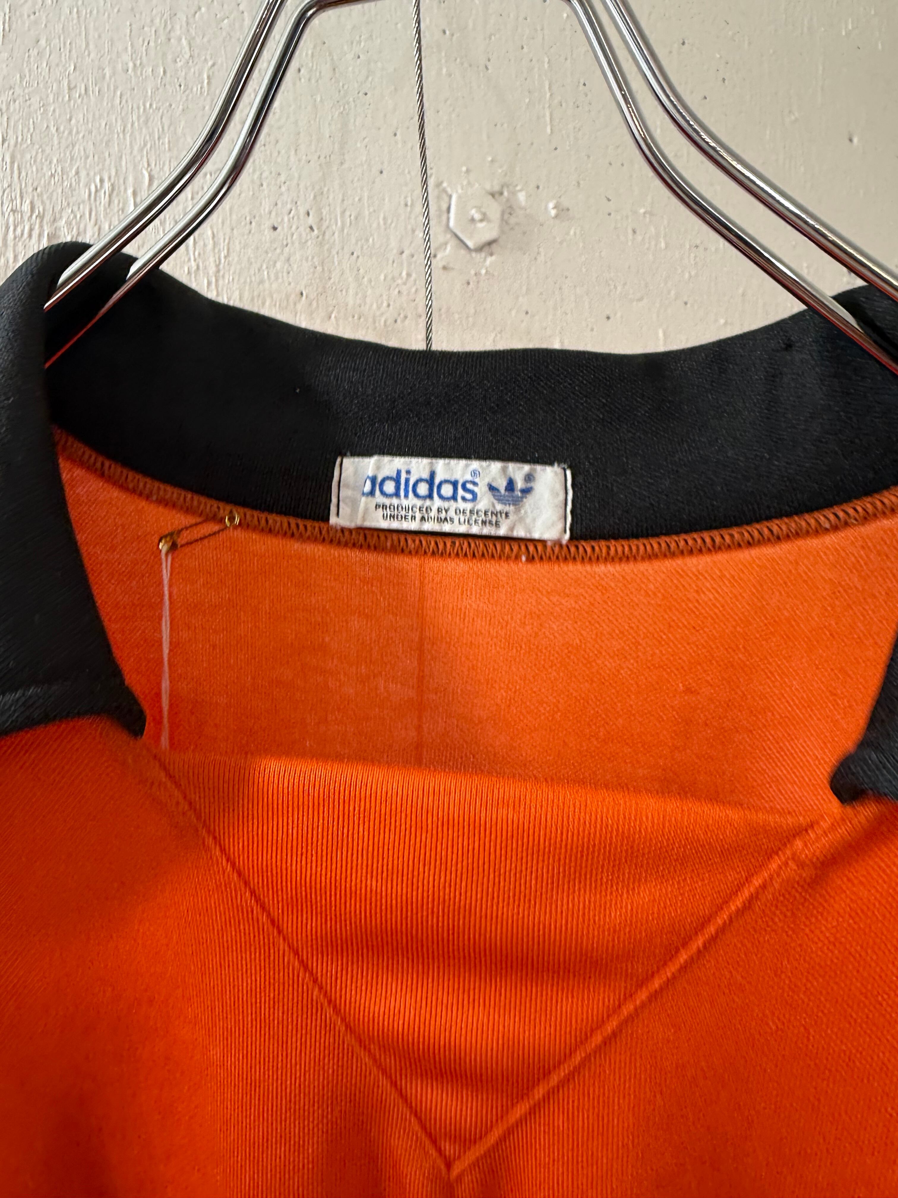 80s vintage DESCENTE製 Adidas game shirt | mesen
