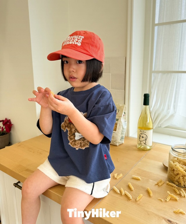 《送料無料》テリーパイピングショートパンツ:kids【TinyHiker】※お取り寄せ