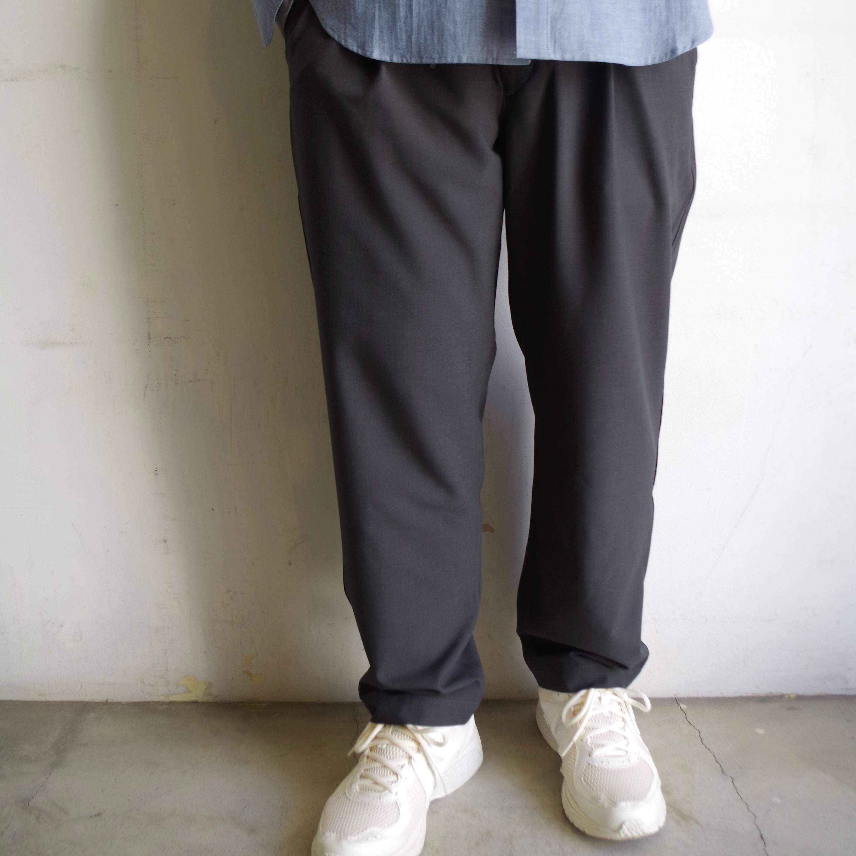 comm.arch. Poly Ramie Tropical Wool Pants | 1F Store
