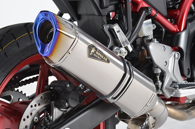 SV650 ABS('17～)・SV650X ABS('17～) リアルスペック スリップオン