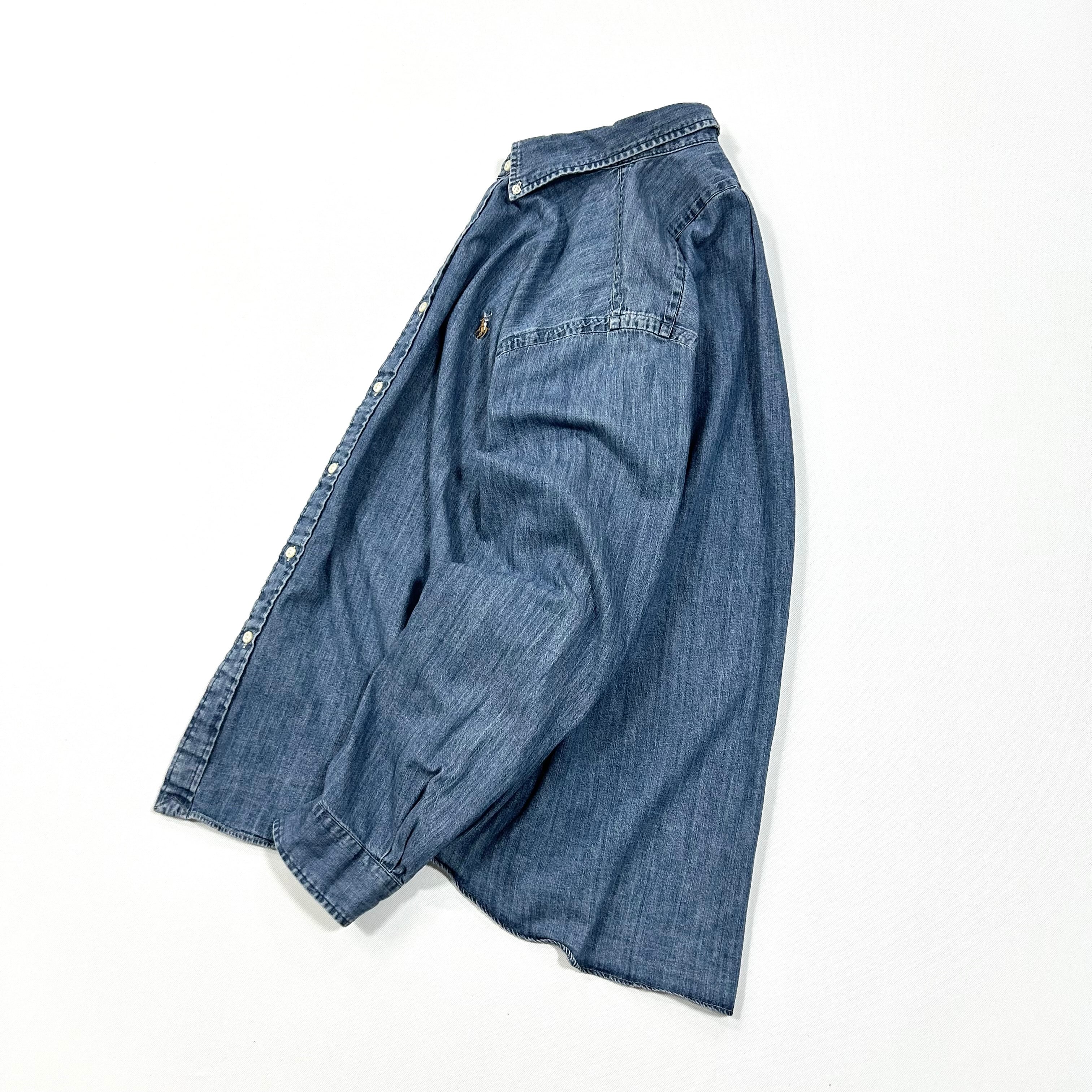 Ralph Lauren/ラルフローレン デニムボタンダウンシャツ メンズ XXL