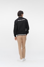 GOXO ゴーエックスオー スウェッグボールストレッチブルゾンジャケット ブラック