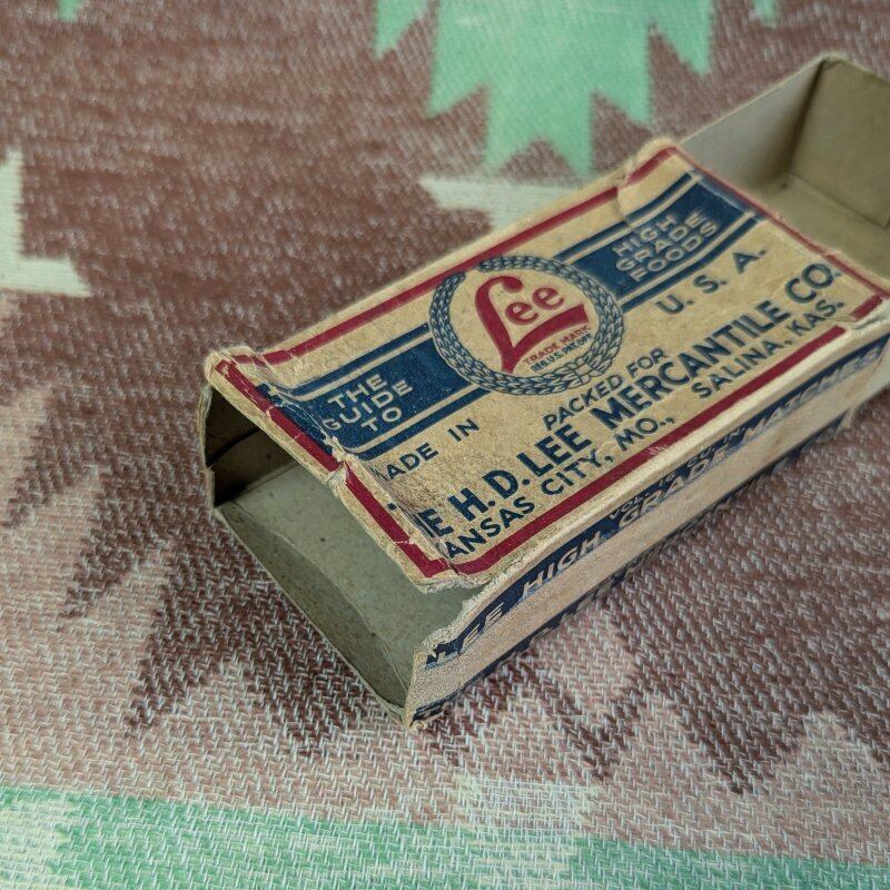 40s THE H.D.LEE MERCANTILE CO. Match Box | Wonder Wear