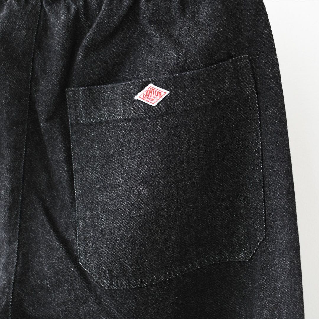 DANTON [ダントン] M BLACK DENIM EASY PANTS [DT-E0209KBK] ブラック