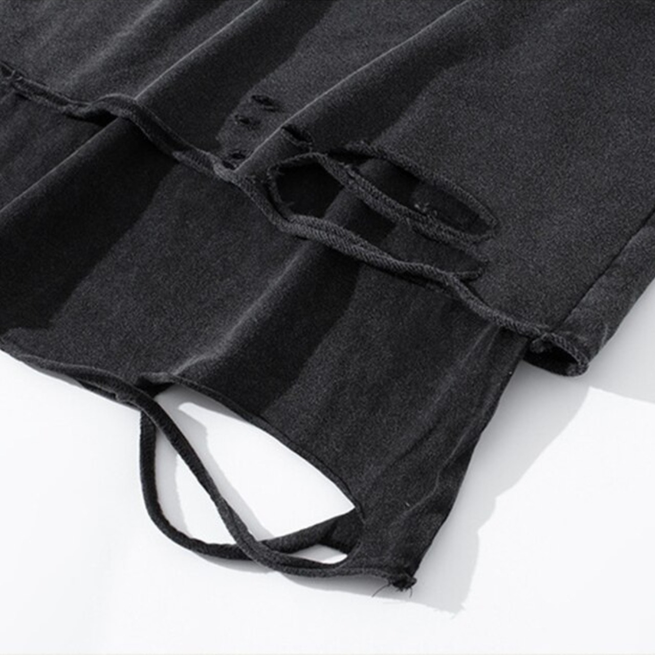 Oversize Damage Sweatshirt / オーバーサイズ ダメージ スウェット シャツ