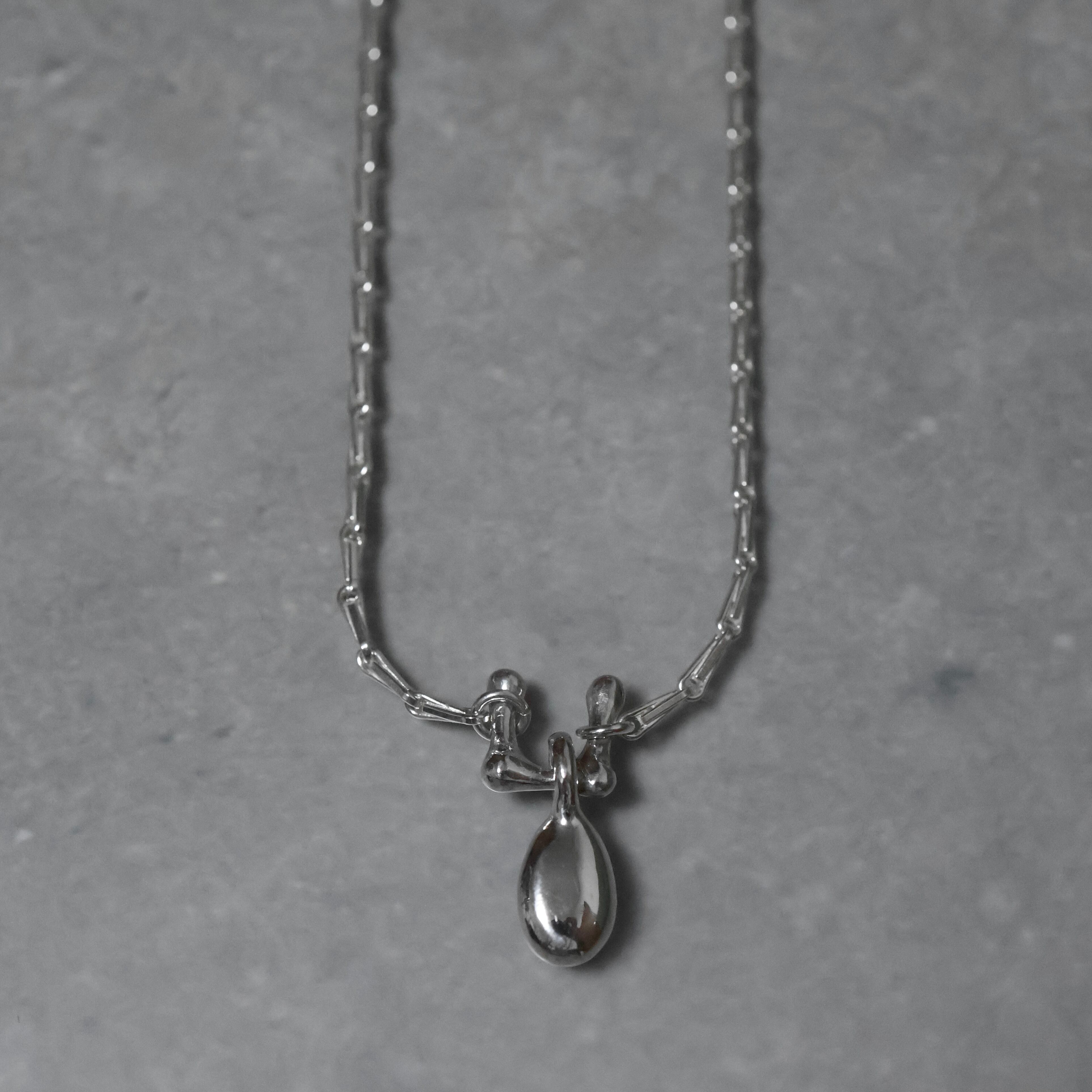 Bone necklace -bean- A | EMIKOAMANO