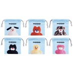 【ロット販売】【6入】モジョジョジョ ブラインド巾着S（TD） 単品(6109813)