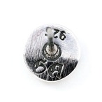 8mm ロゼット スタッド w/ ブラック ダイヤモンド：Good Art HLYWD グッド アート ハリウッド
