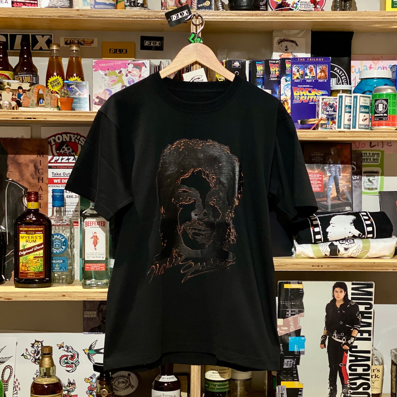 RIVERSIDE BASE 『 R.I.P. KING OF POP』 T-SHIRTS BLACK