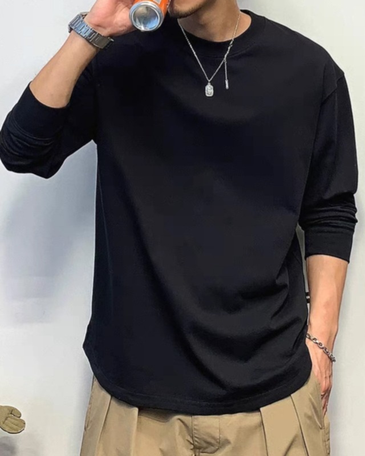 Plain SimpleI Long T‐Shirt  K0043