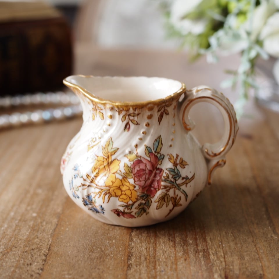 Sarreguemines Louis XV|サルグミンヌ ルイ15世 花柄 ミニクリーマー Sarreguemines Louis XV|サルグミンヌ ルイ15世 花柄 ミニクリーマー