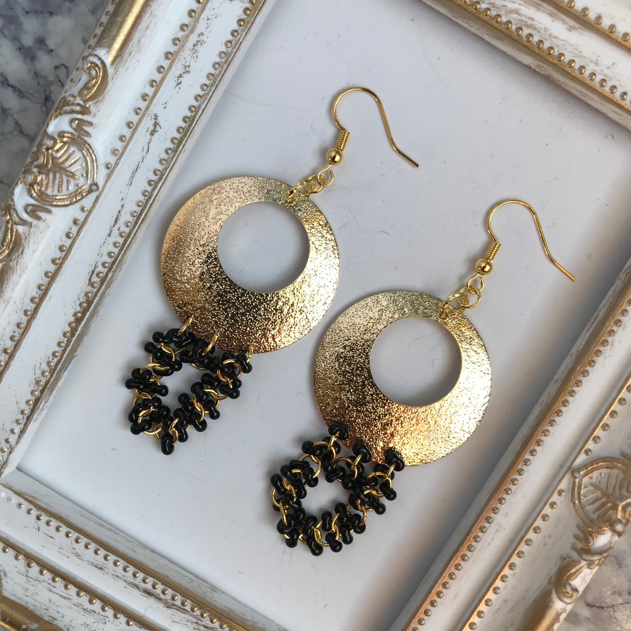 大ぶりチャームファルファーレ | ・creare・ハンドメイドアクセサリー 