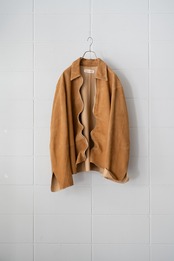 barbell object / leather jkt