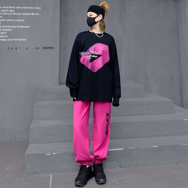 セットアップ】パンツ 黒 白 トップス ボトムス スウェット パーカー