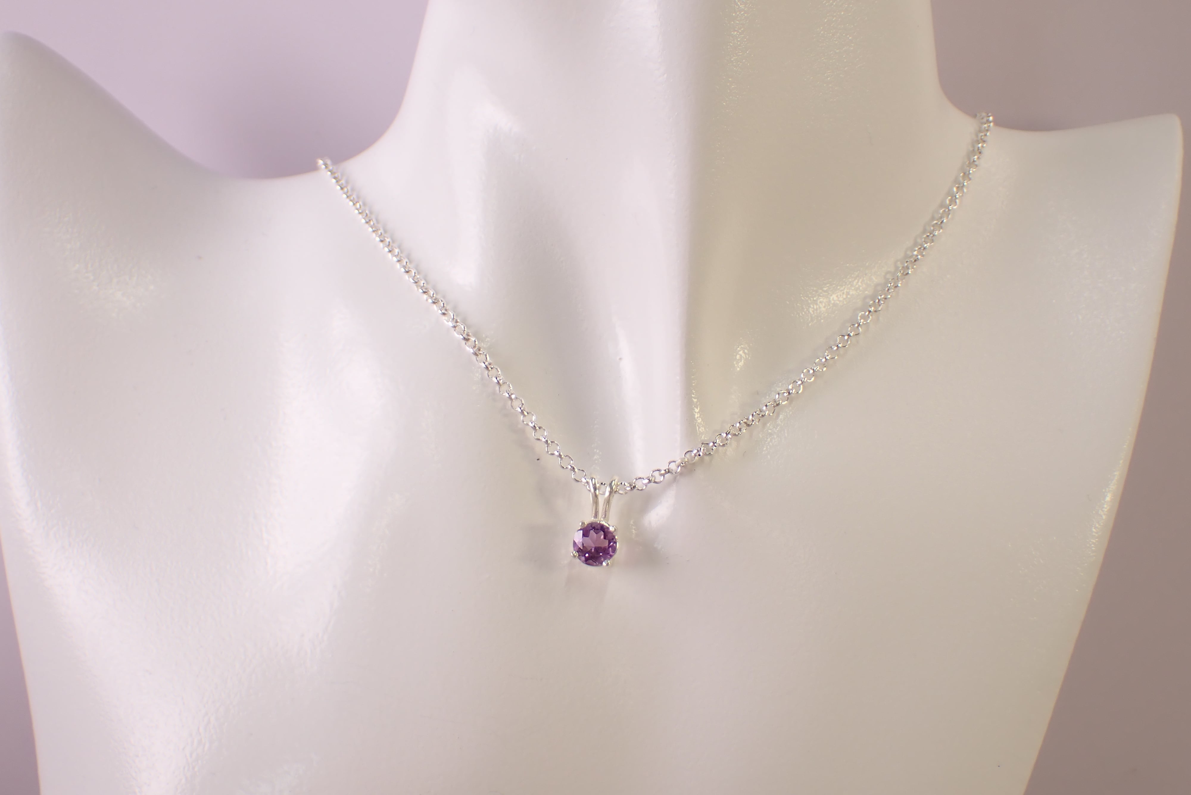 アメジストネックレス 0.68ct [D12‐157] | differencee(ディファレンシー)