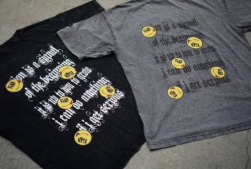 ENVI SMILEY GARMENT DYE T 【042】