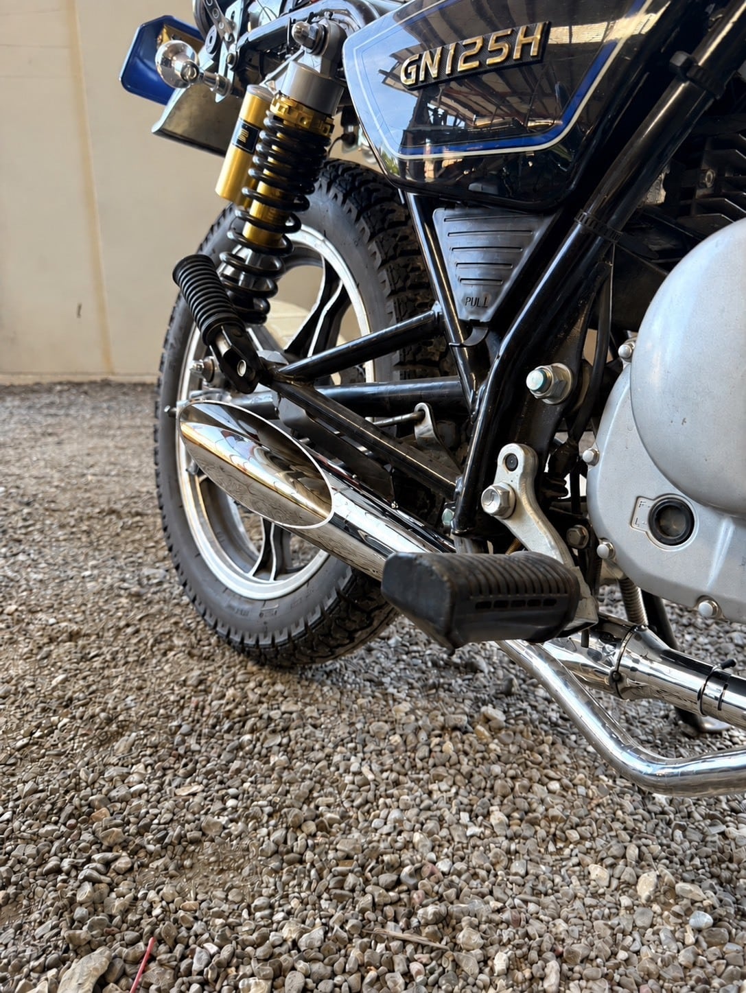 GN125H GN125 GN125-2F イノカン ウリボー管 吸込み メッキ | REDSTAGE