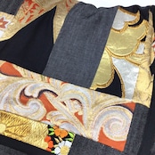 Vintage Kimono Messenger Bag small【messenger14】