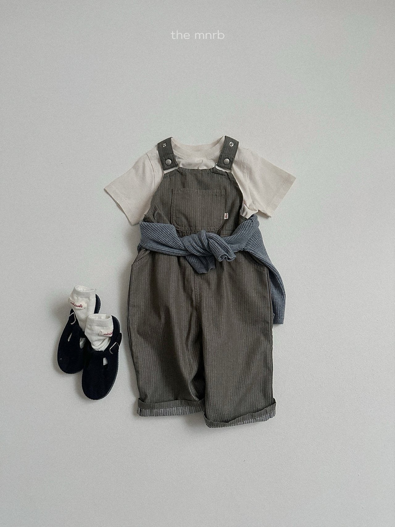 送料無料【予約】/ オバンロゴ半袖シャツ / minirobe