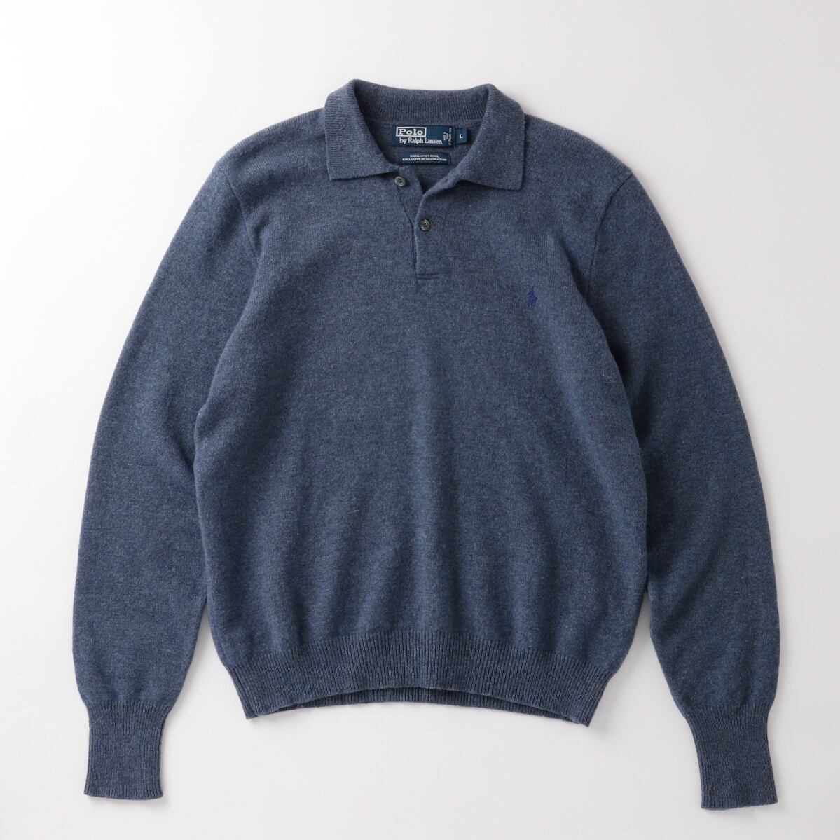 極美品】Polo Ralph Lauren Knit polo sweater size L mint condition 