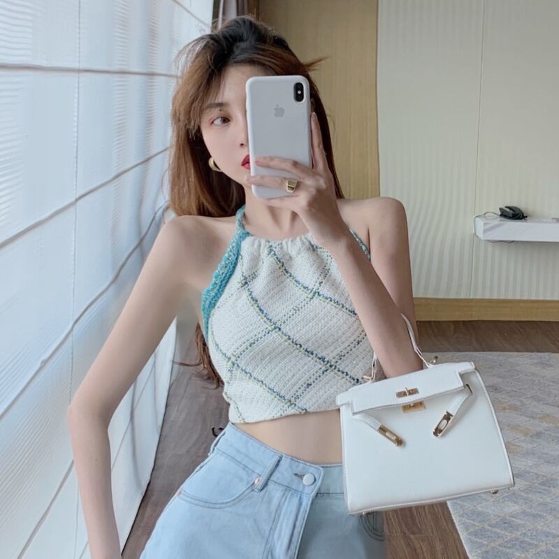 ホルターサマースタイルショートジャケット 夏物 ハンチェンe16052337029