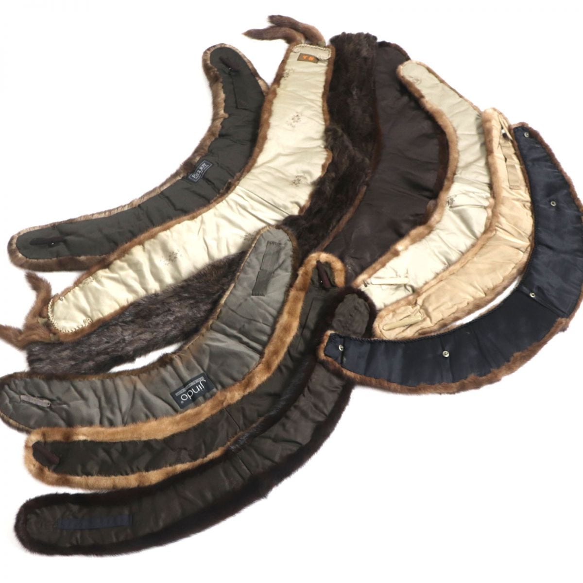 ミンク　ブラウンファーコート ☆ミンクリアルファーコート☆MINK☆本毛皮☆ブラウン系2カラー