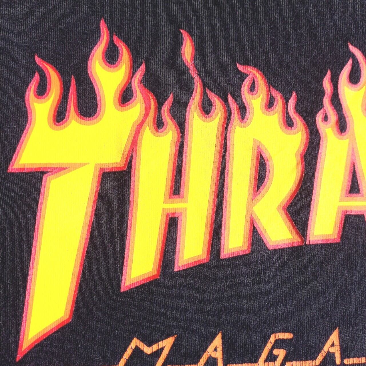 00s THRASHER FLAME LOGO Tシャツ XSサイズ | hedonist store