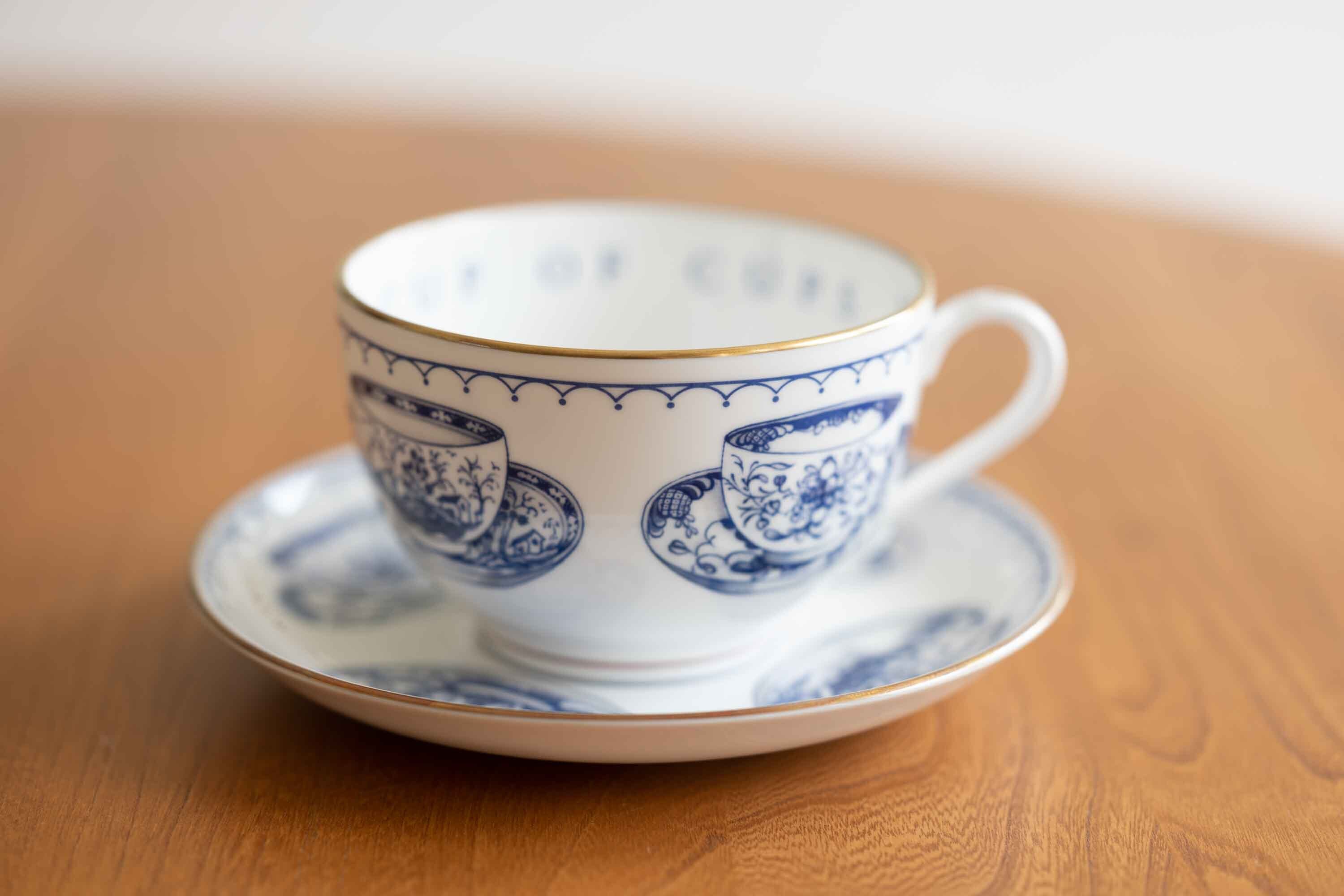 英国 ロイヤルウースター Cup of Cups オーバーサイズ ティーカップ、コーヒーカップ (ブルー) の落札情報