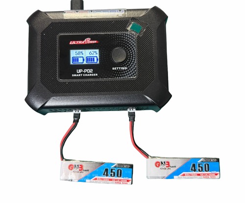 充電プラグ不要の充電器◆ 1S,2S,3S,4S LiPo & HV◆M1V3PRO & M2V3 & M1,M2 ＆ K110 、バランスコネクターのみ使用充電器   UP-PD2【NH2313】