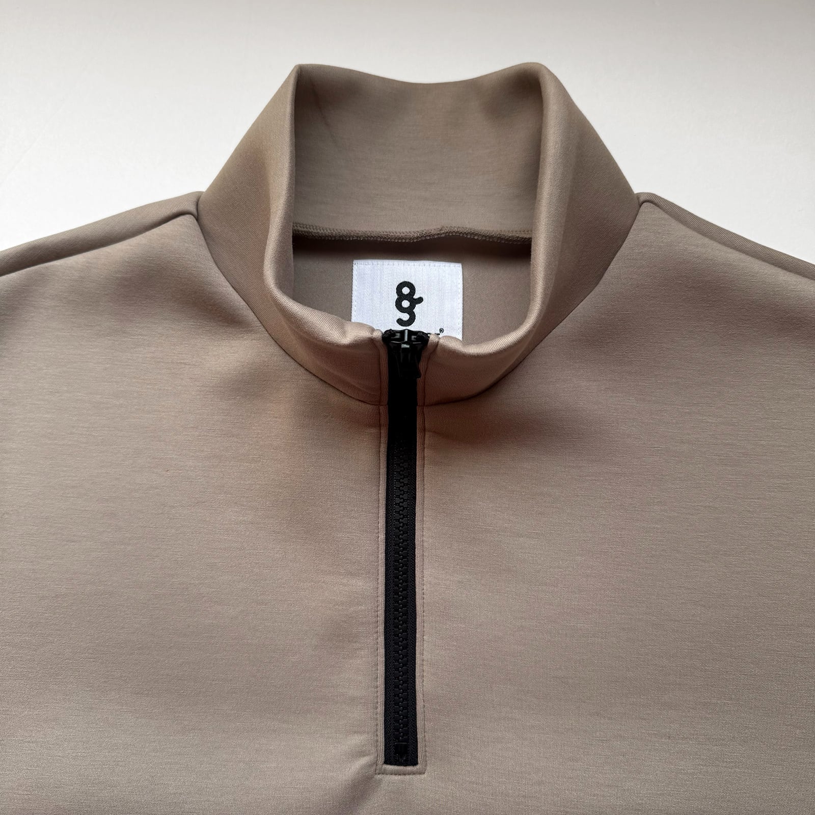 8G HALF ZIP PULLOVER -BEIGE- | 8G SHOOT WEBSTORE