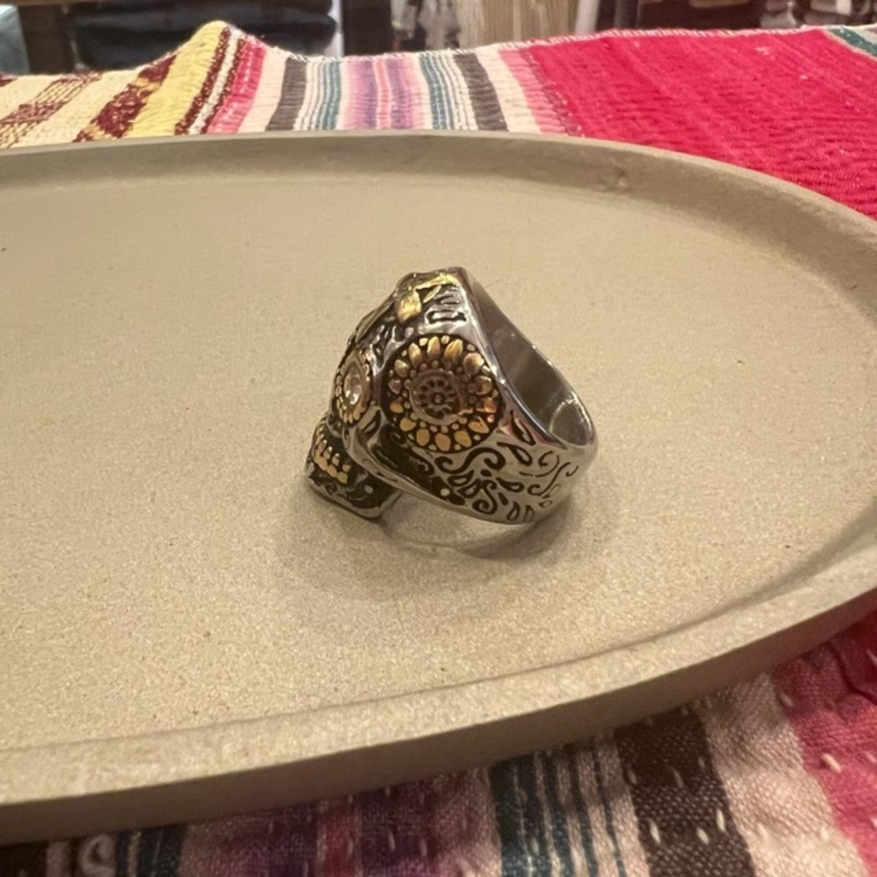 TOPANGA Jewelry Cross Skull Ring　Size 14 1７ 19 22 23  クロススカルリング　指輪　リング　クロス　スカル　骸骨