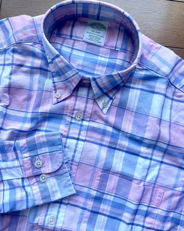 NOS(新古品) ブルックスブラザーズ BDシャツ 自社工場最終モデル アメリカ製 サイズS