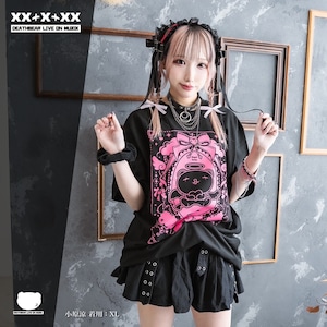 【SugarGrim】My Dark Fairytale | BLACK【7.13まで送料無料】 ｜ キュート,ファンシーTシャツ / ゴシック / 熊ベア