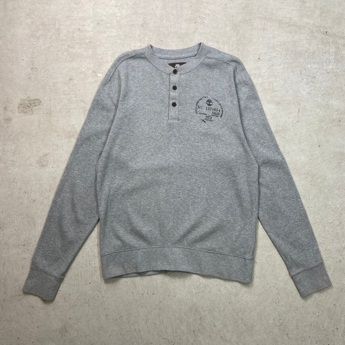 Timberland ティンバーランド サーマル ヘンリーネックシャツ メンズXL