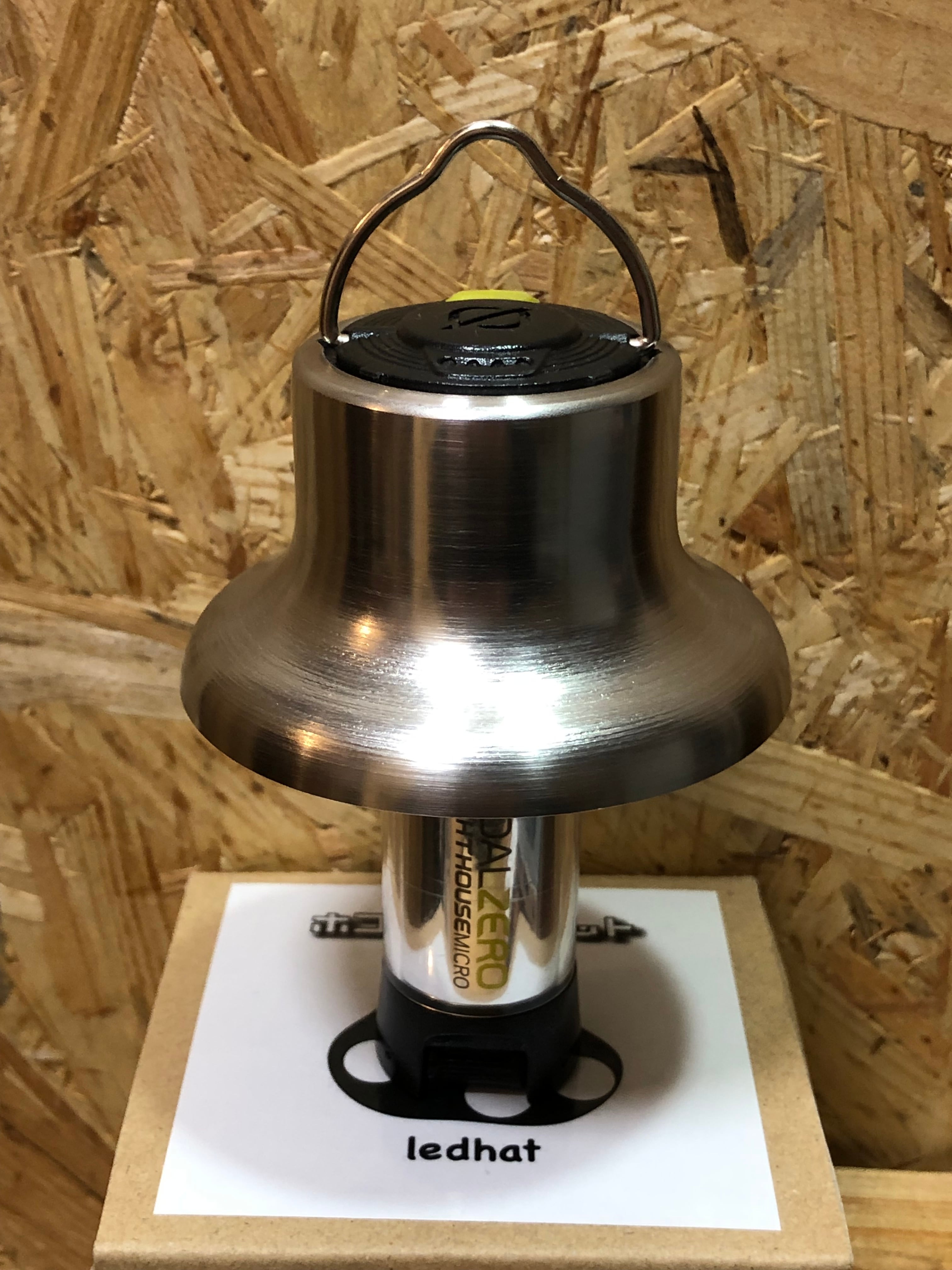 ledhat ホコリタケハット ステンレス（ゴールゼロ用） | OLIVE OUTDOOR