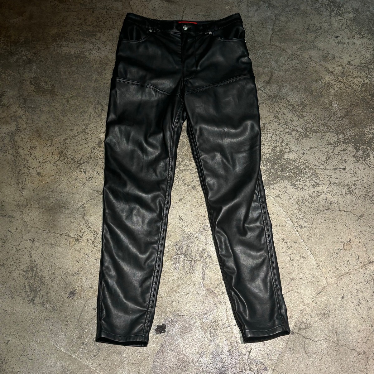 ECKHAUS LATTA エコーズラッタ LeatherPants レザーパンツ SIZE.27 332 