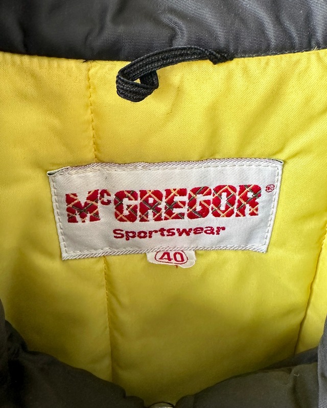 -McGREGOR- Vintage 70-80s 40 Nylon Blouson