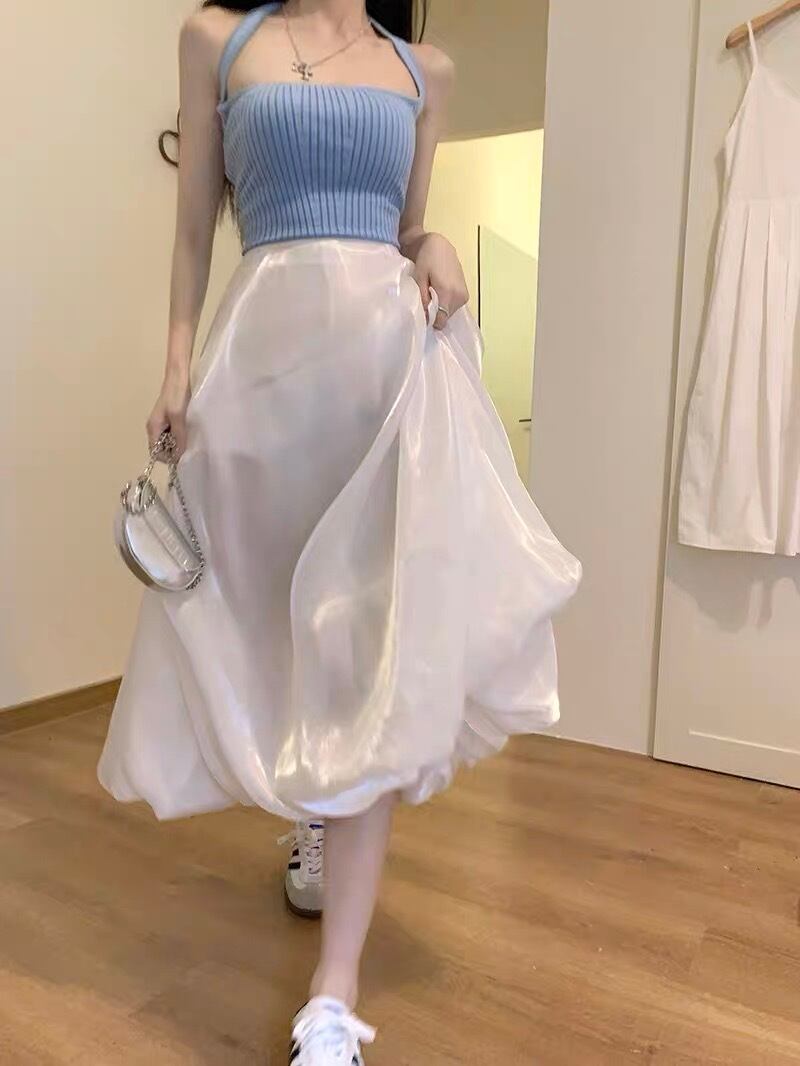 チュール ロング丈スカート G104CSK0024