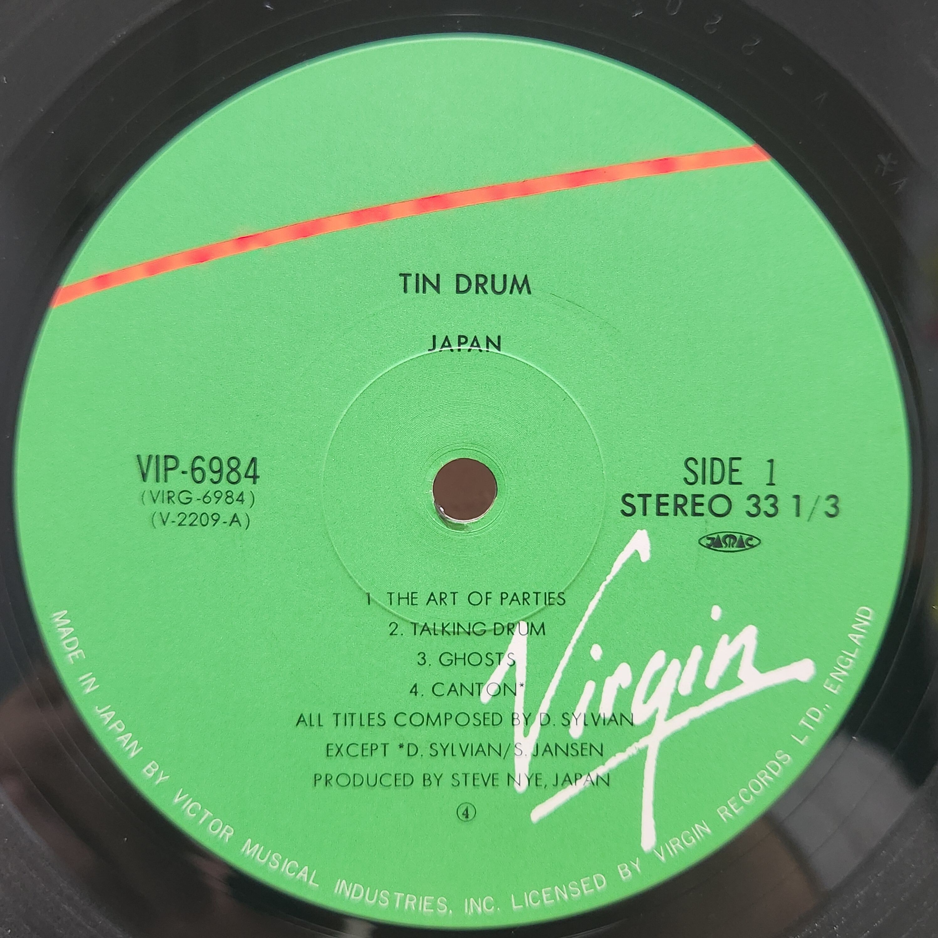 Japan / Tin Drum 錻力の太鼓 [VIP-6984, VIRG-6984] - 画像3