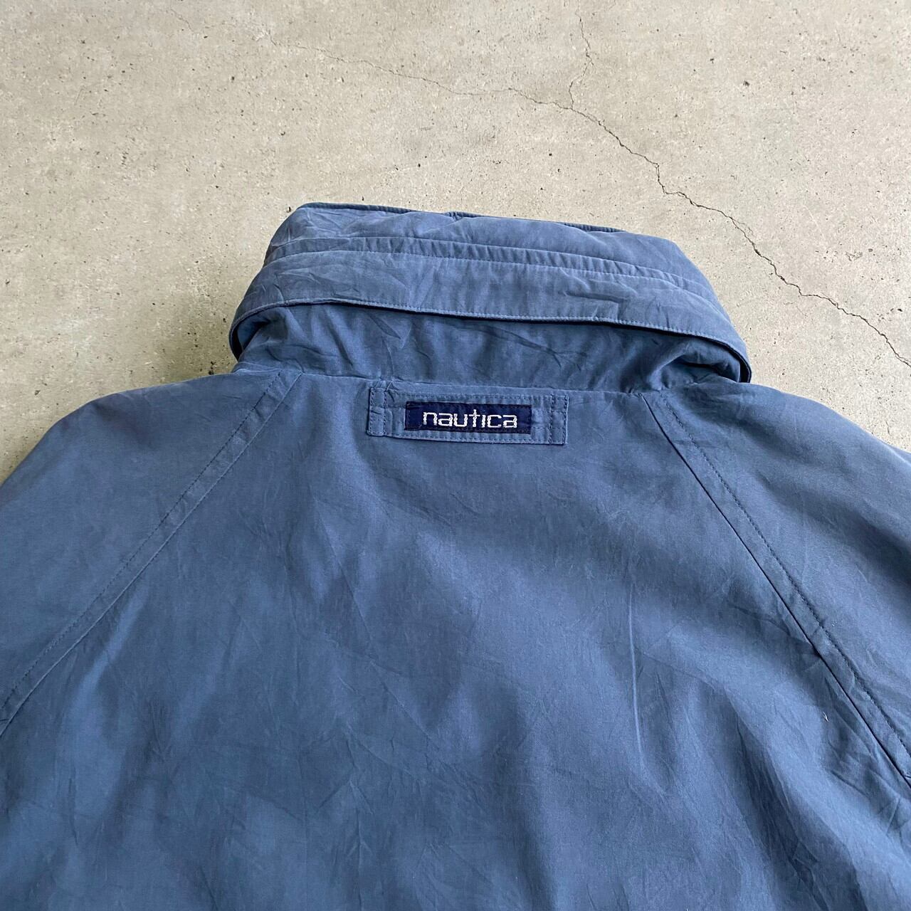 90年代 nautica ノーティカ ピーチスキン セーリングジャケット メンズ